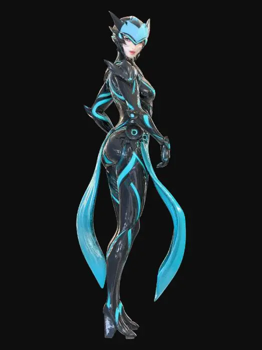 3D model for Orokin Sentinel Guard (Warframe)