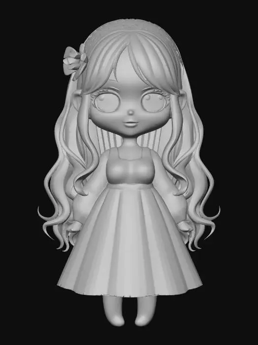 3D model for Pastel Blossoms