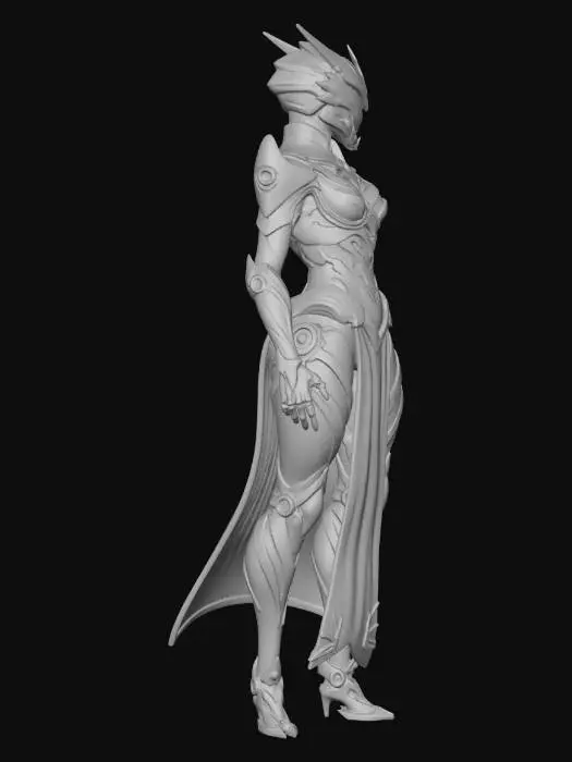 3D model for Orokin Sentinel Guard (Warframe)