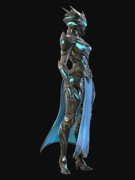 3D model for Orokin Sentinel Guard (Warframe)