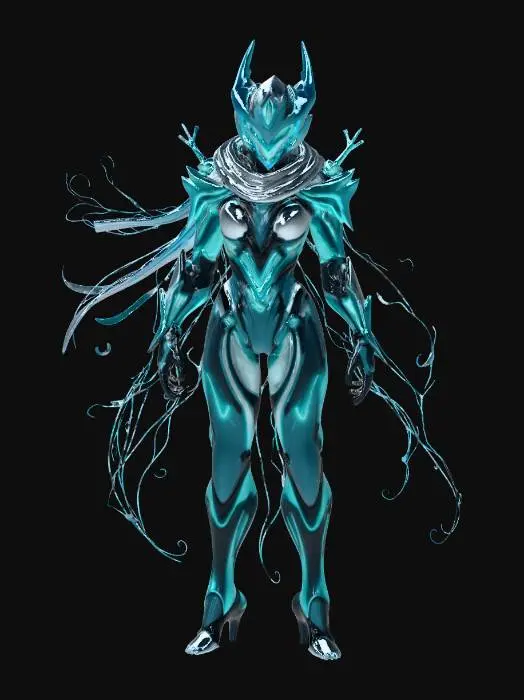 3D model for Warframe Glacial