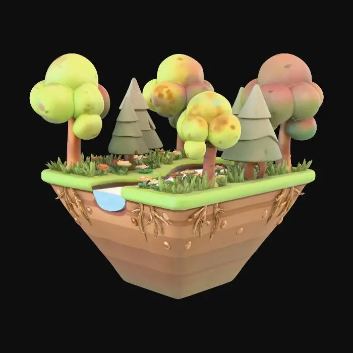3D model for Forest Level 3