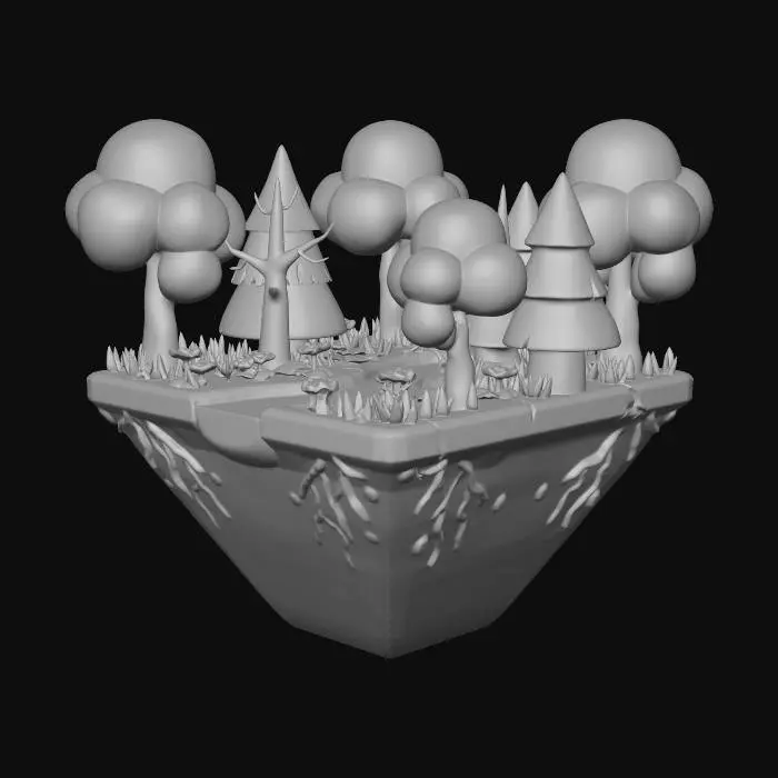 3D model for Forest Level 2