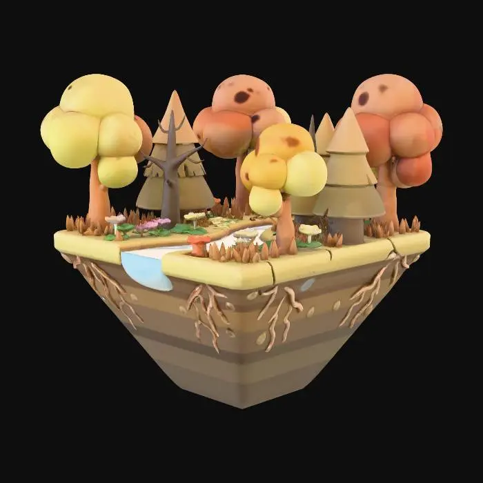 3D model for Forest Level 2