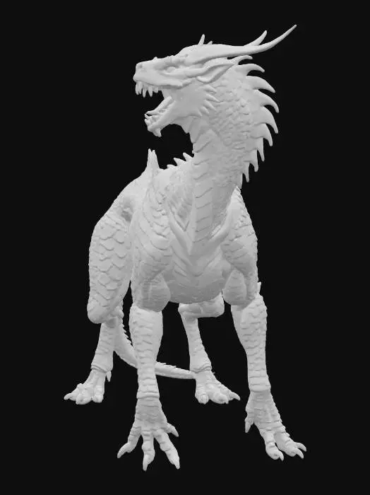 3D model for Fierce Guardian