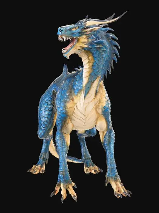 3D model for Fierce Guardian