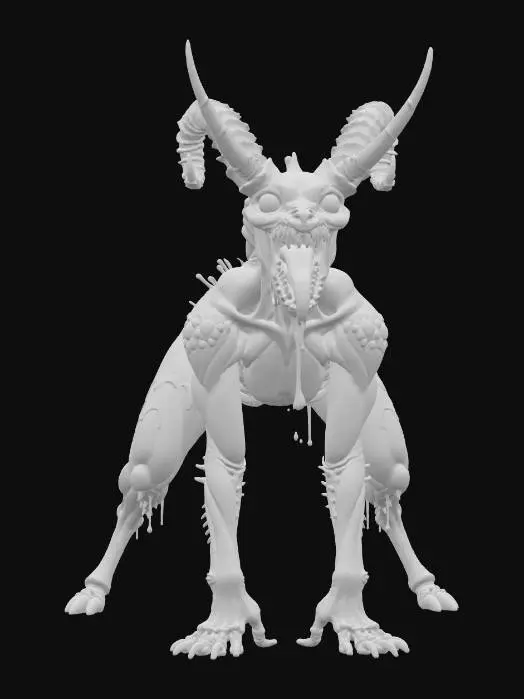 3D model for Infernal Drip Beast