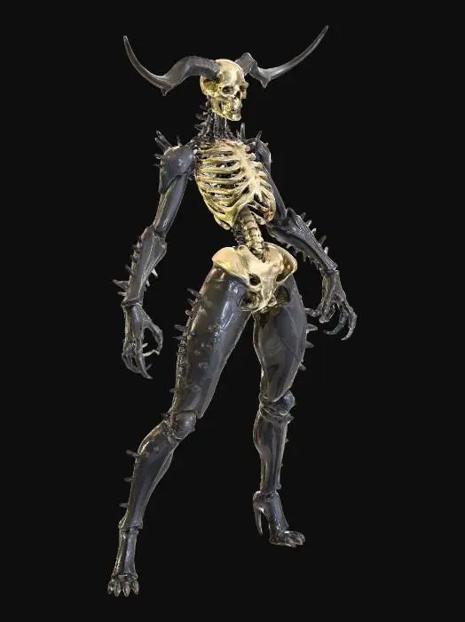 3D model for Dark Horned Sentinel