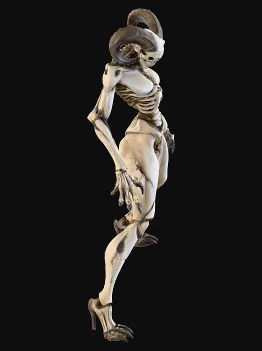 3D model for Bone Warrior