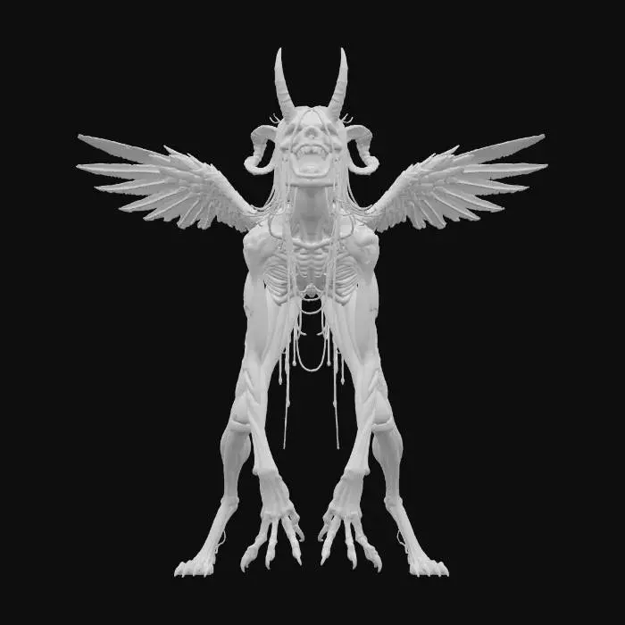 3D model for Demonic Harbinger