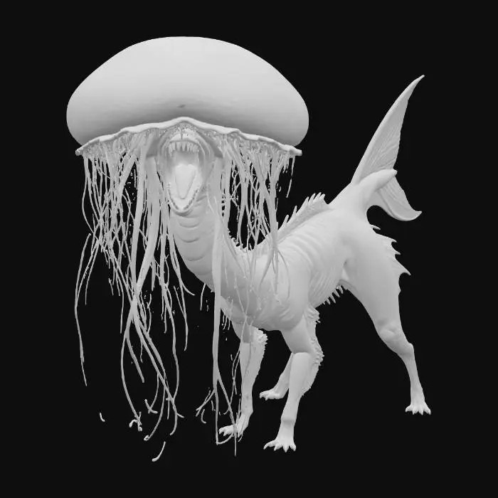 3D model for Jellyfish Chimera