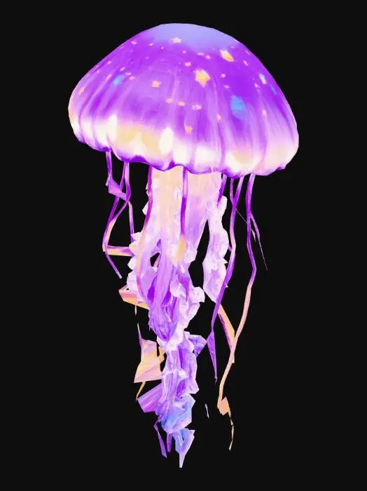 3D model for Nebula Jellyfish