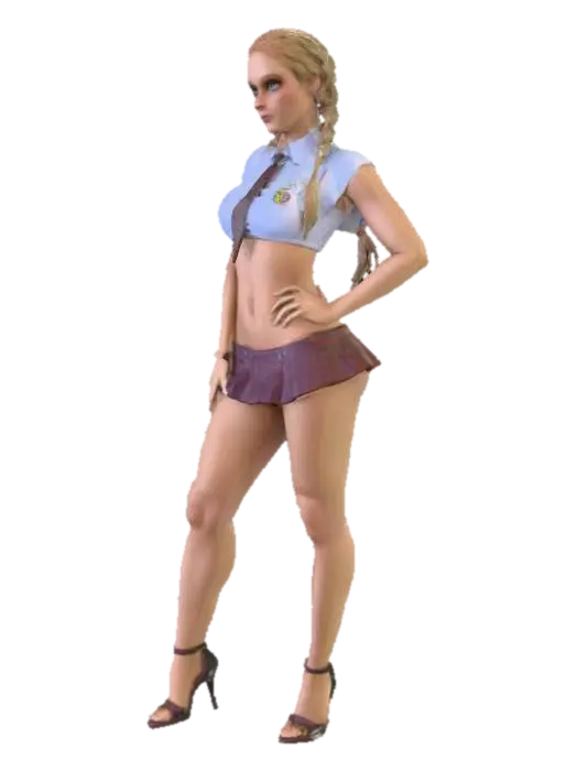 Bad Teacher - Professor 3D model, vytvořený pomocí AI