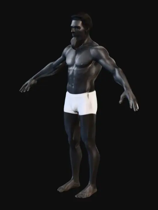 3D model for Pink Slash Across the Chest