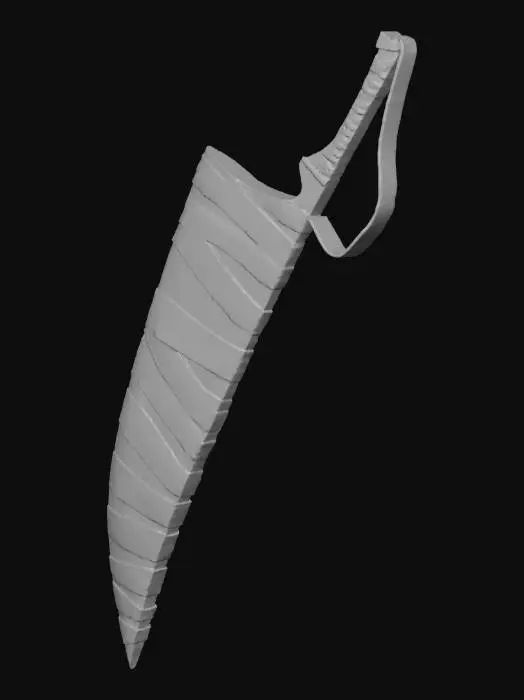 3D model for zangetsu