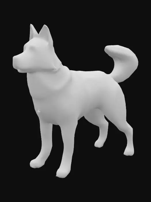 3D model for German Shepherd K9 Zaggy
