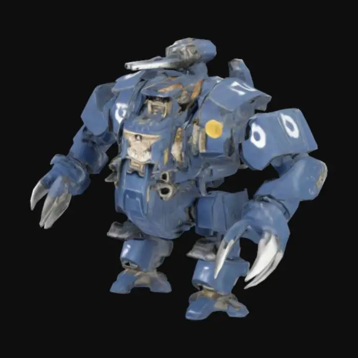 3D model for Warhammer Dreadnought, #realistic#
