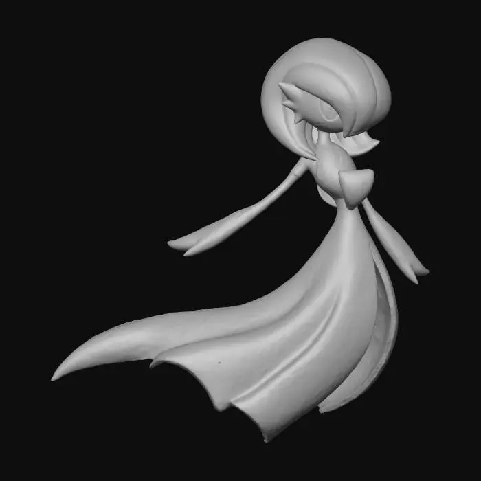 3D model for Gardevoir