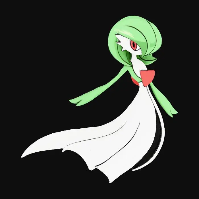 3D model for Gardevoir