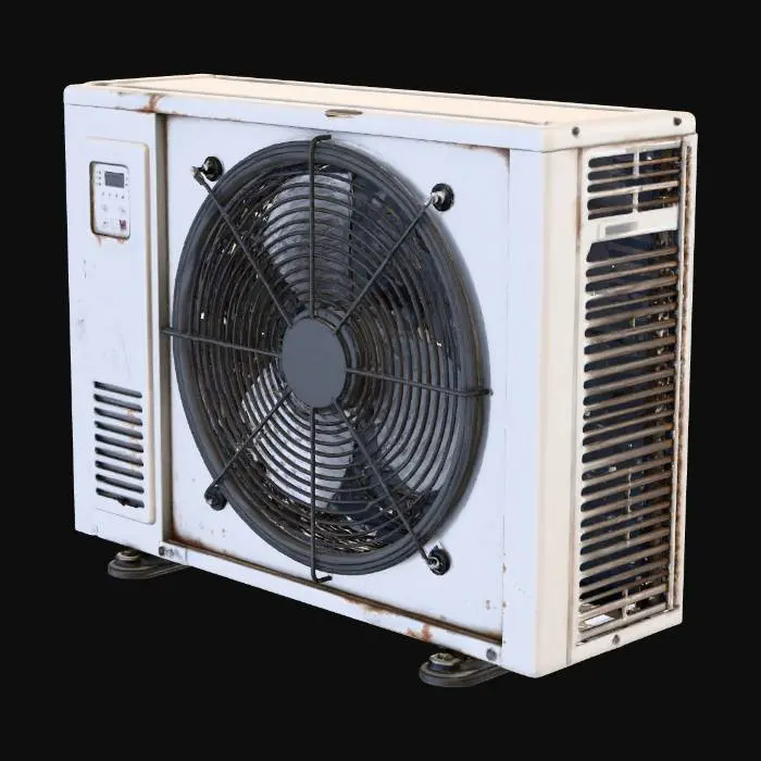 3D model for air conditional outdoor unit