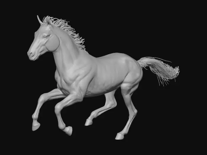 3D model for Majestic Gallop