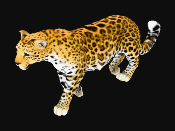 3D model for Leopard Elegance