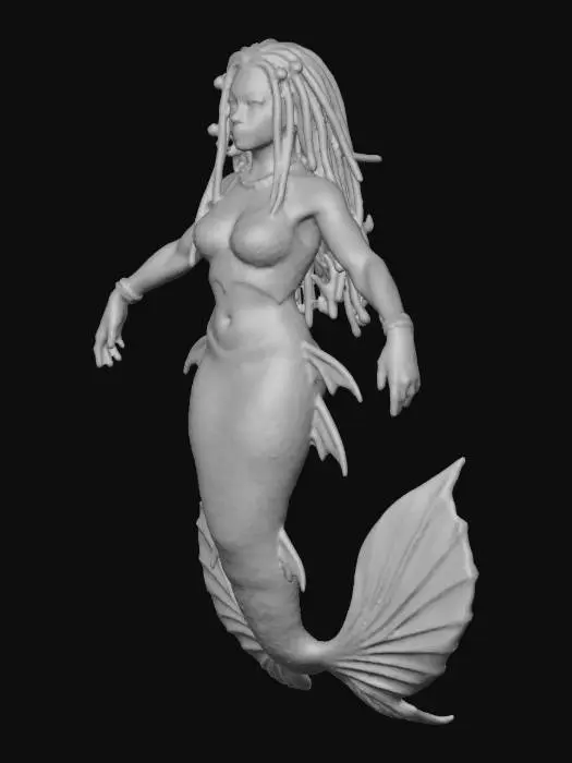 3D model for Mermaid Enchantment