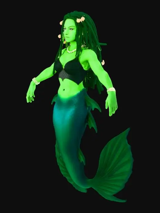 3D model for Mermaid Enchantment