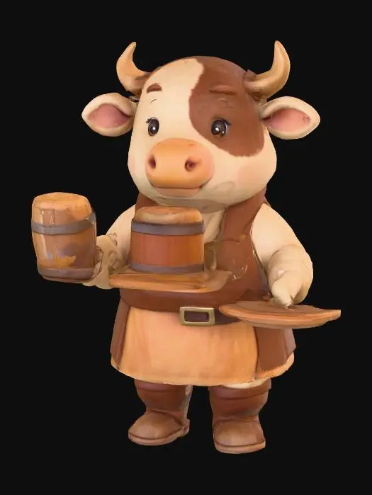 3D model for Bartender Bovine