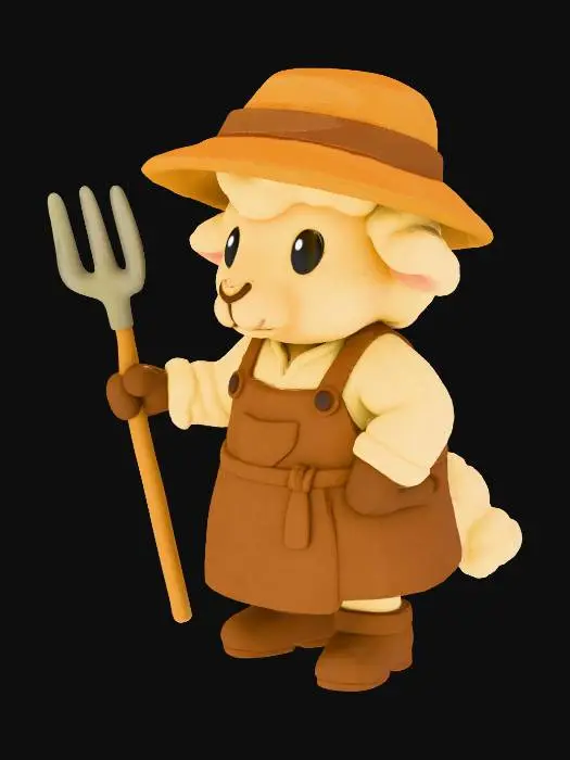 3D model for Lamb Farmer
