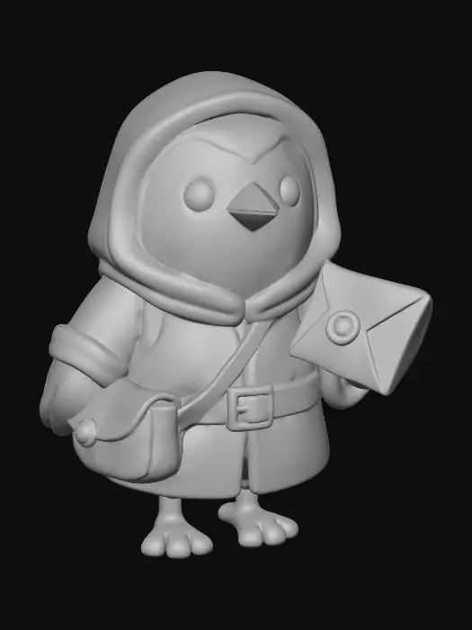 3D model for Mailbird Messenger, #Christmas2025#