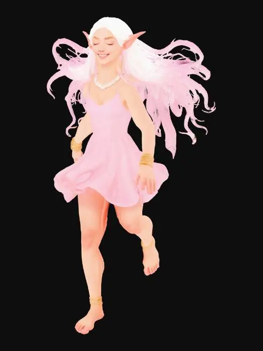 3D model for Ethereal Dance