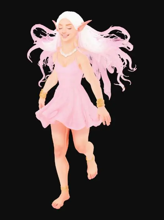 3D model for Ethereal Dance