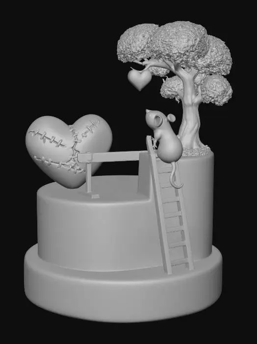 3D model for Heart's Journey