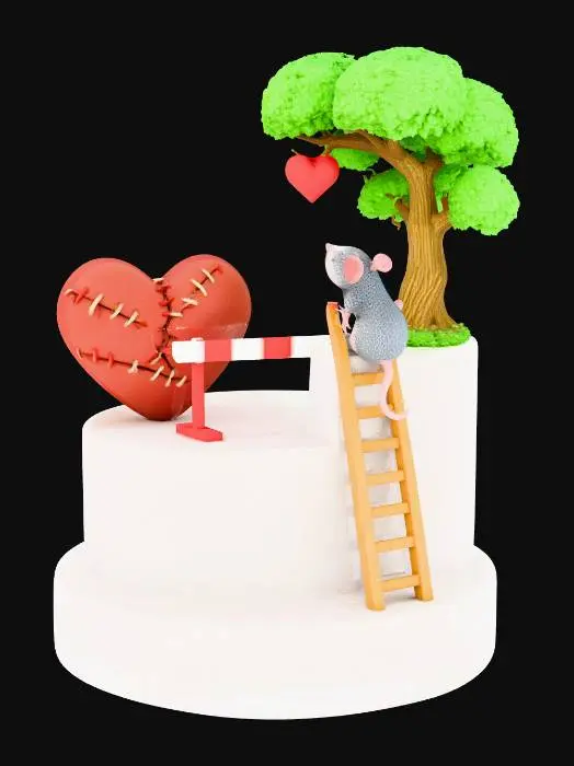 3D model for Heart's Journey