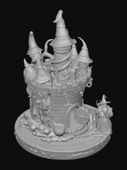 3D model for Wizard's Tower Enchantment