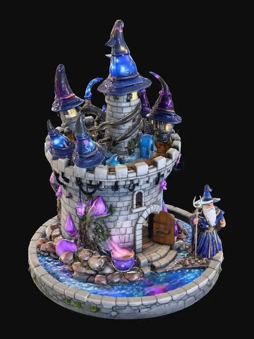 3D model for Wizard's Tower Enchantment