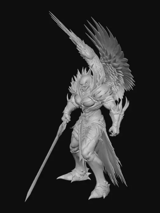 3D model for Guardian of Storms