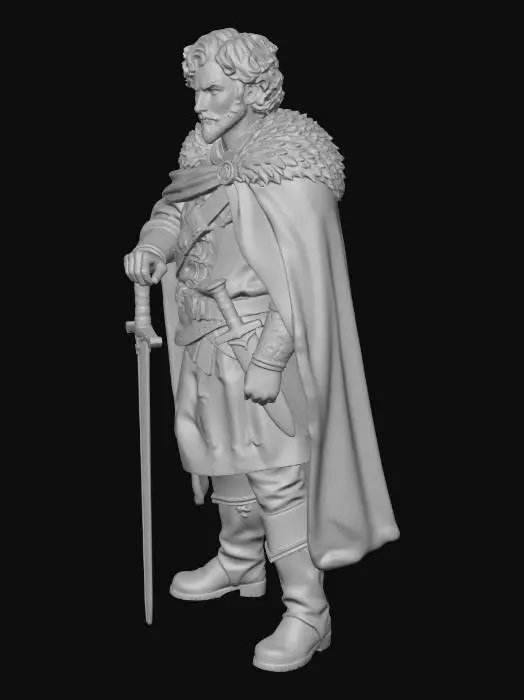 3D model for Warrior of the Highlands