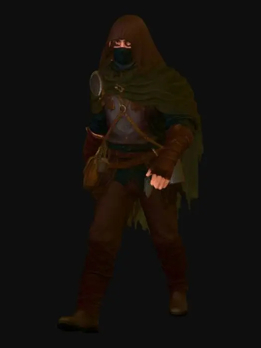 3D model for Shadowbound Ranger