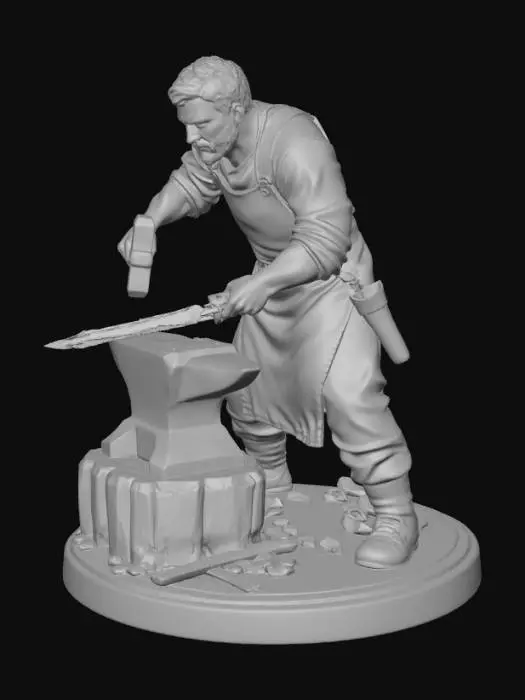 3D model for The Blacksmith's Forge