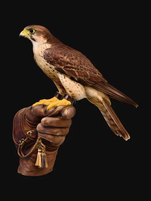 3D model for Falcon on a Glove