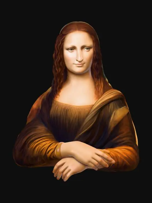 3D model for Monalisa