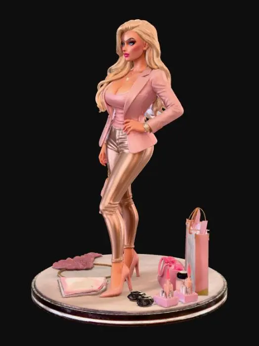 3D model for Blush Boss Babe