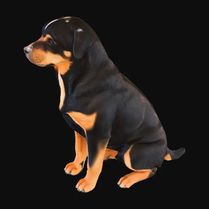3D model for Regal Rottweiler