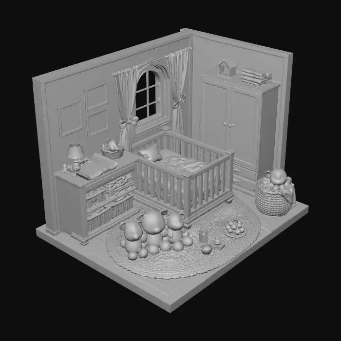 3D model for Nursery Bliss