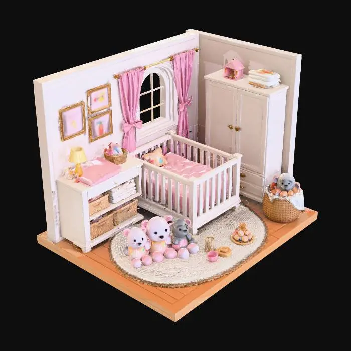 3D model for Nursery Bliss