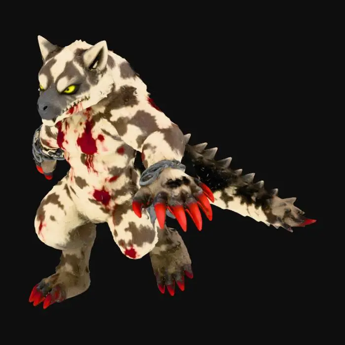 3D model for Werewolf Fury
