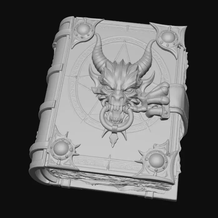 3D model for Devilsbook