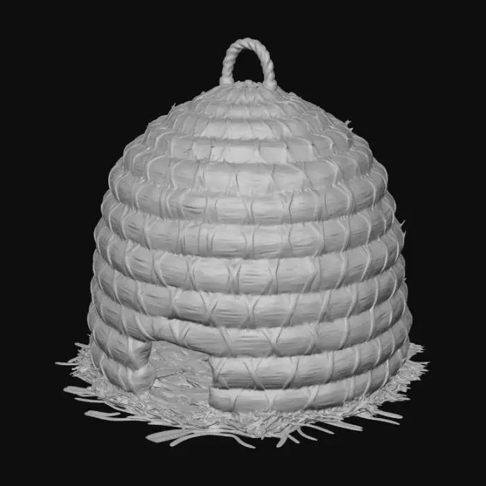 3D model for Stroh-bienenkorb